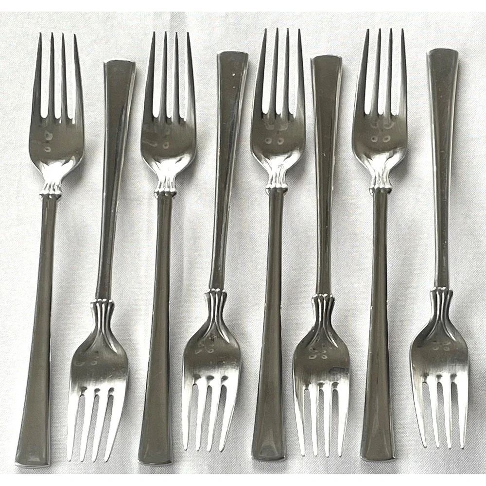 Mikasa Verona 18/8 Stainless Flatware Set Service for 8 + Serving Pieces - 43pcs